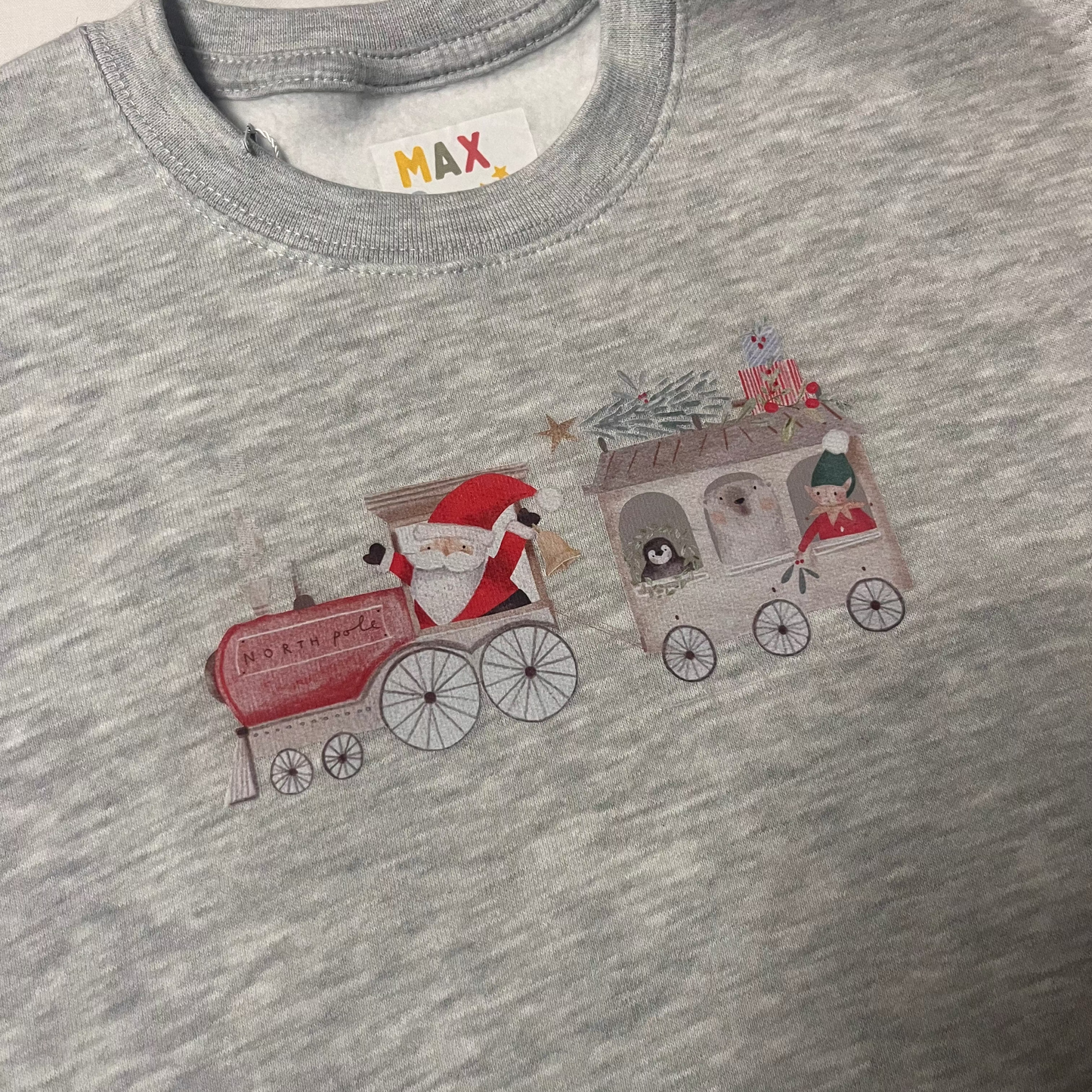 Christmas Train Sweatshirt
