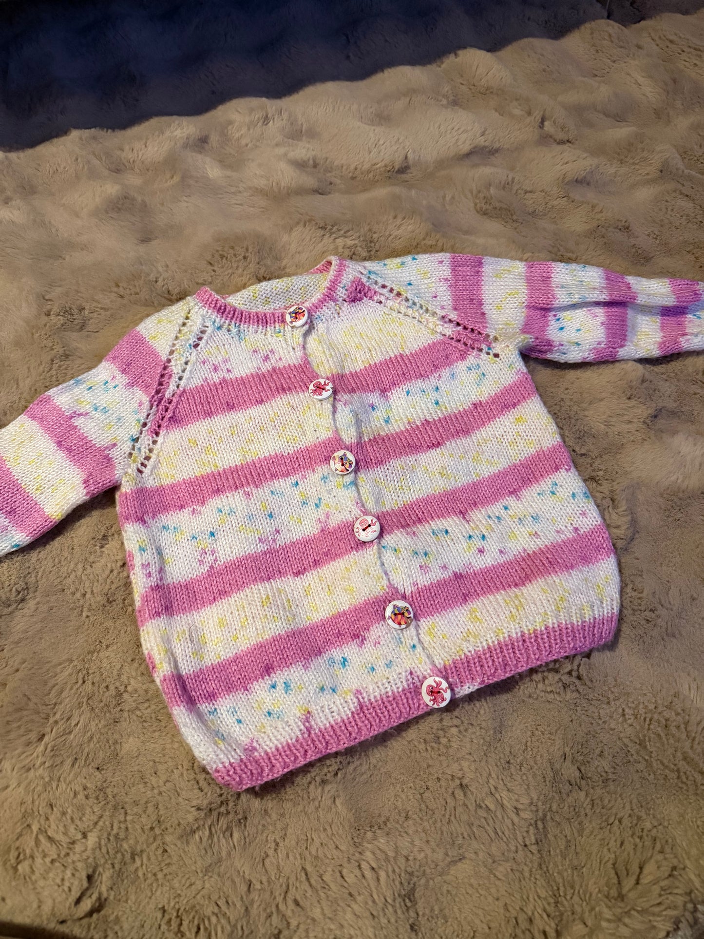 Hand Knitted Cardigan 4-5 Years