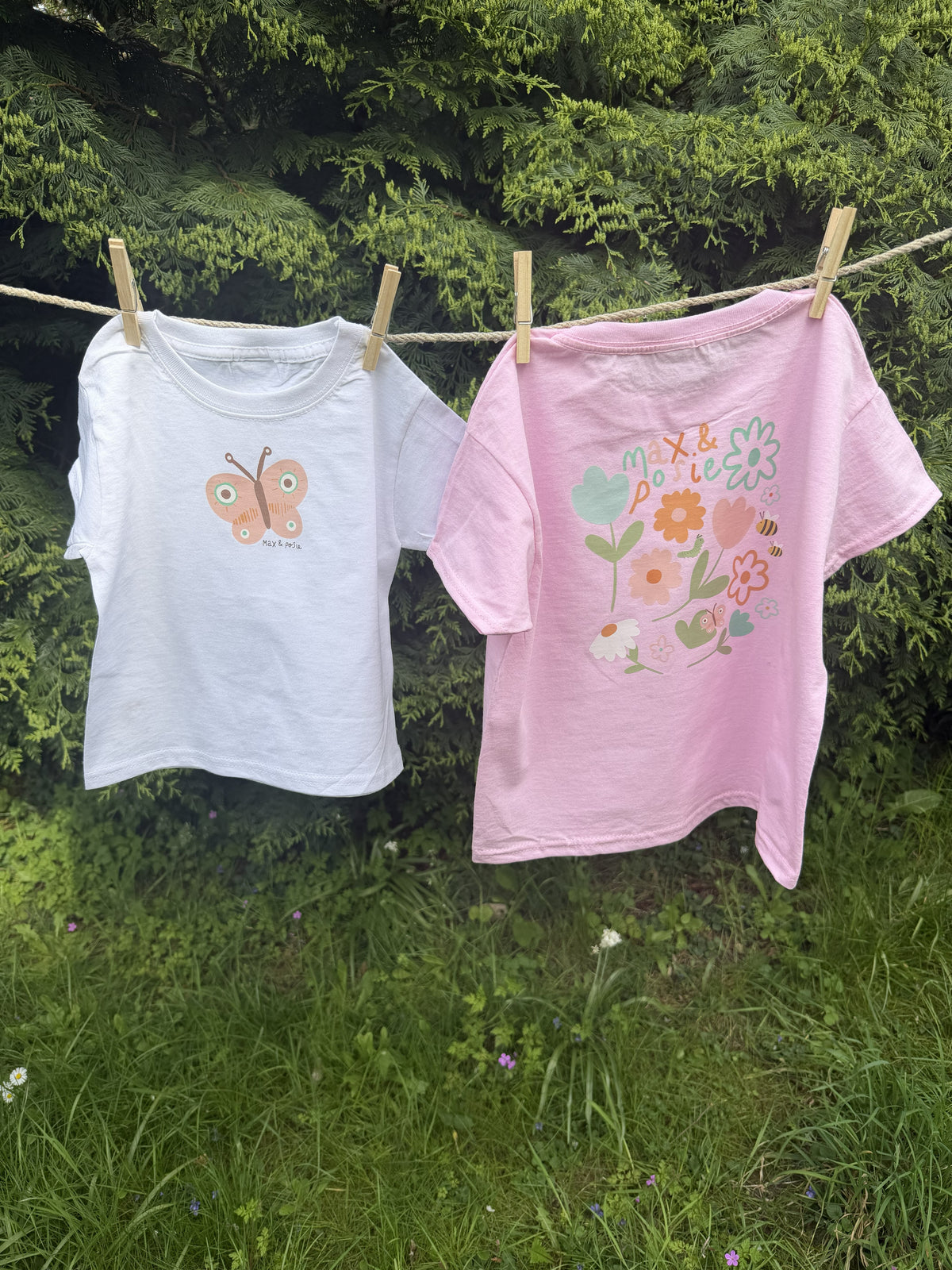The Everyday Tee - Flower Garden