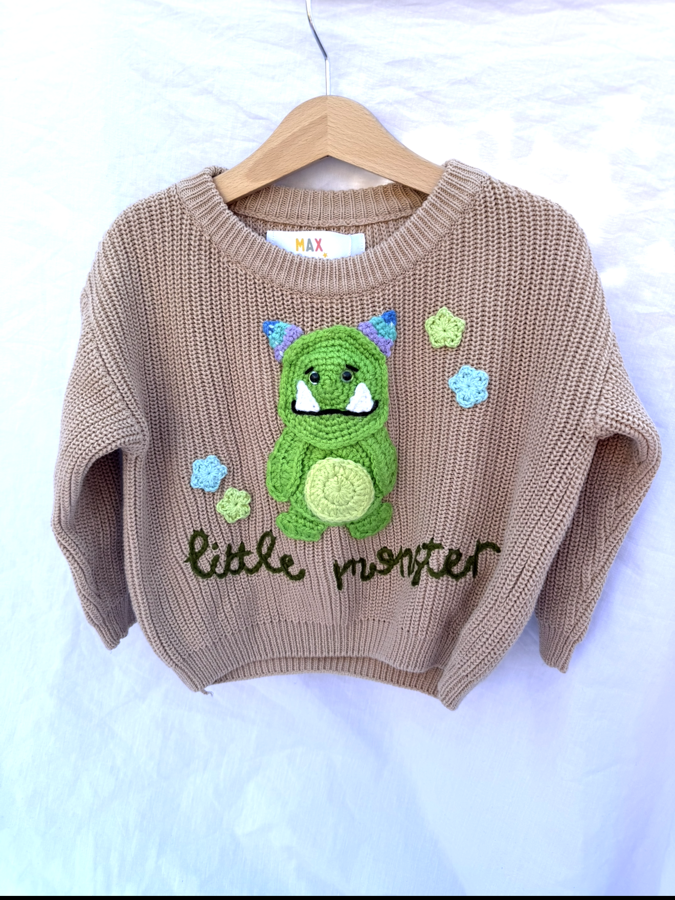 Crochet Knit - Little Monster (9-12M)