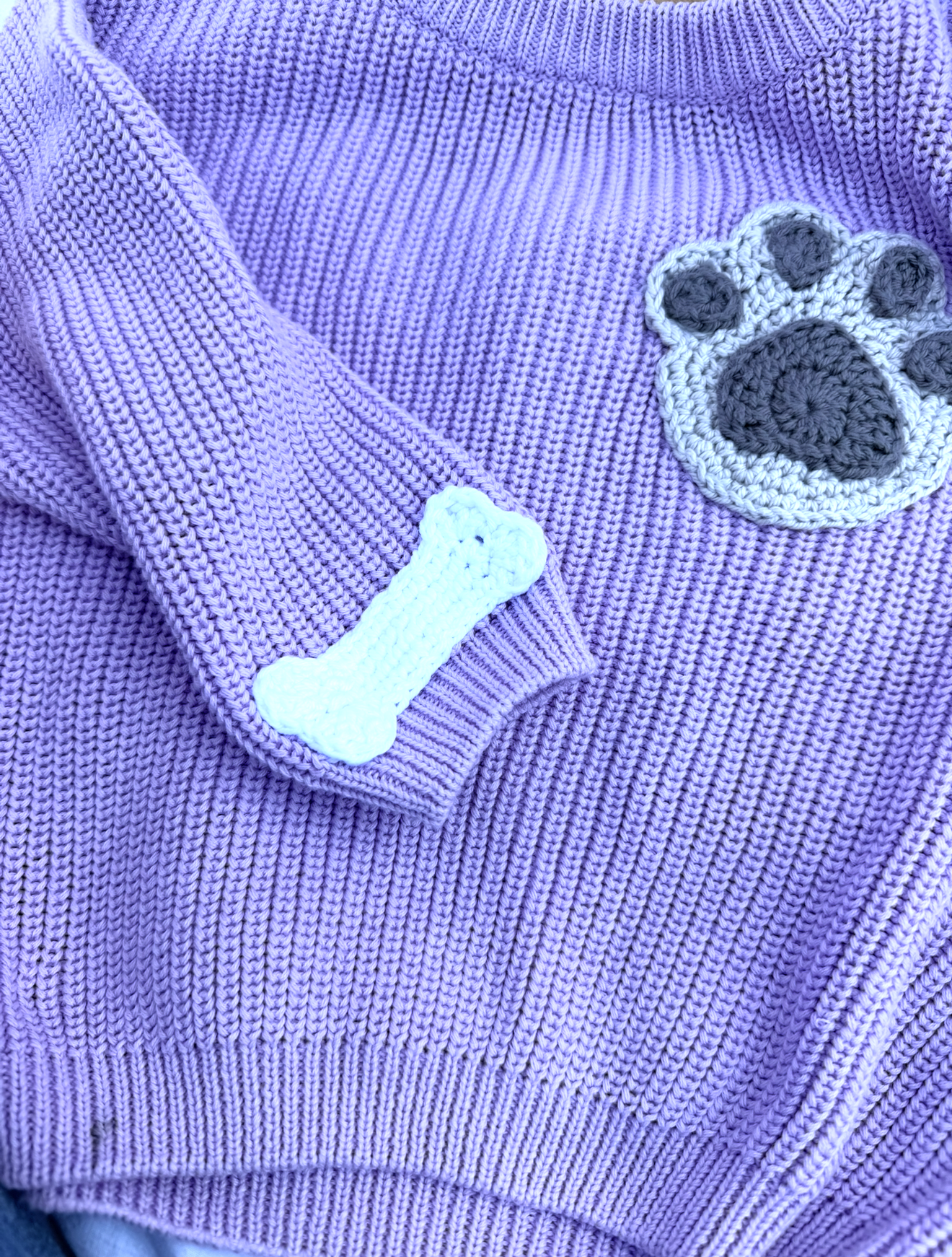 Crochet Knit - Puppy Love (1-2Y)