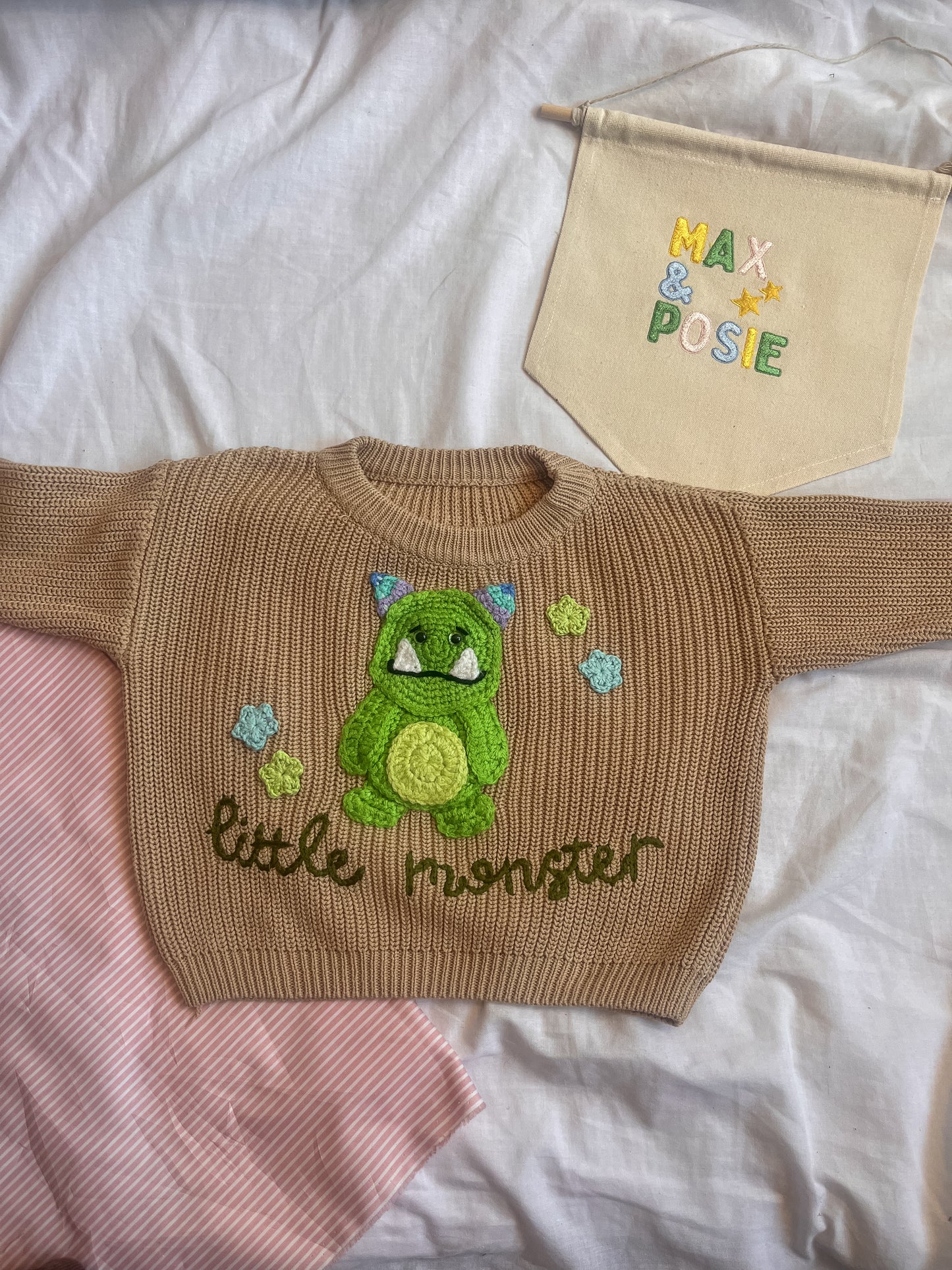 Little Monster Knit 9-12M