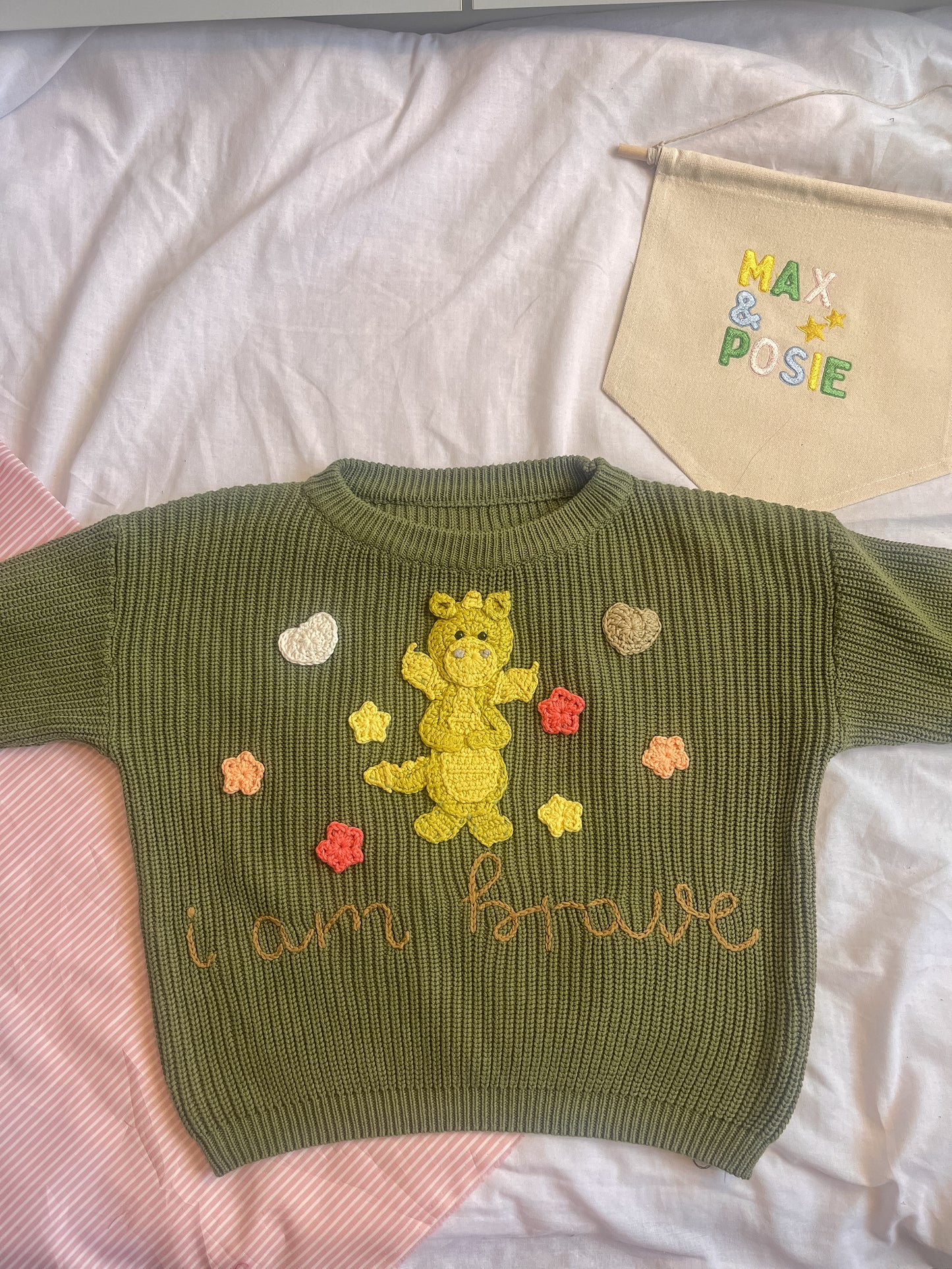I Am Brave Knit 5-6Y