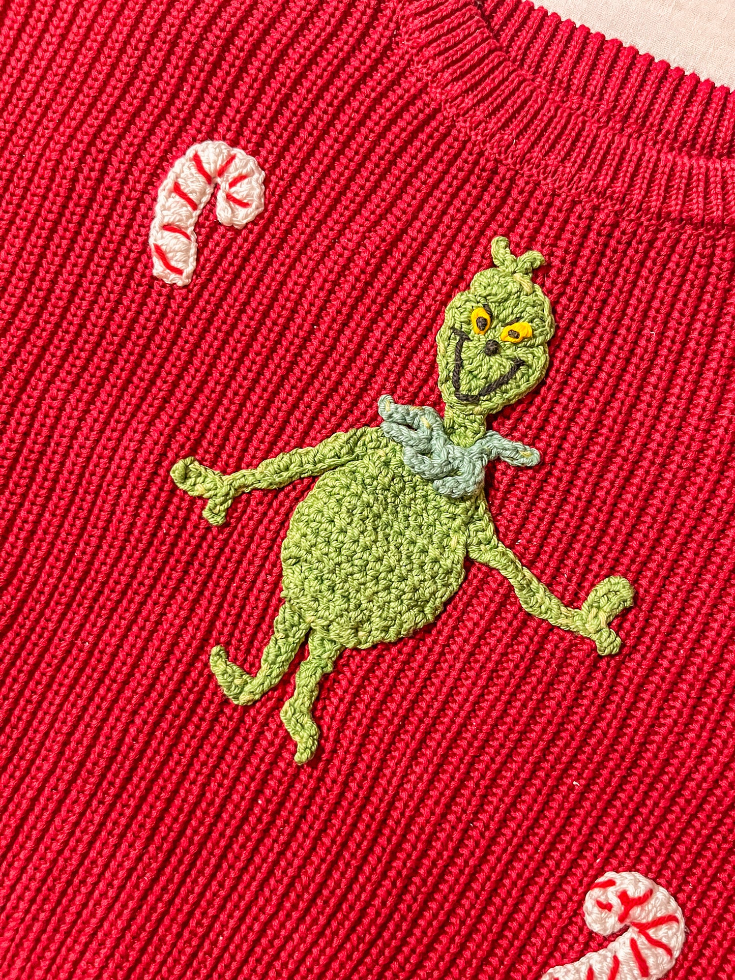 Mr Grinch Knit 2-3 Years