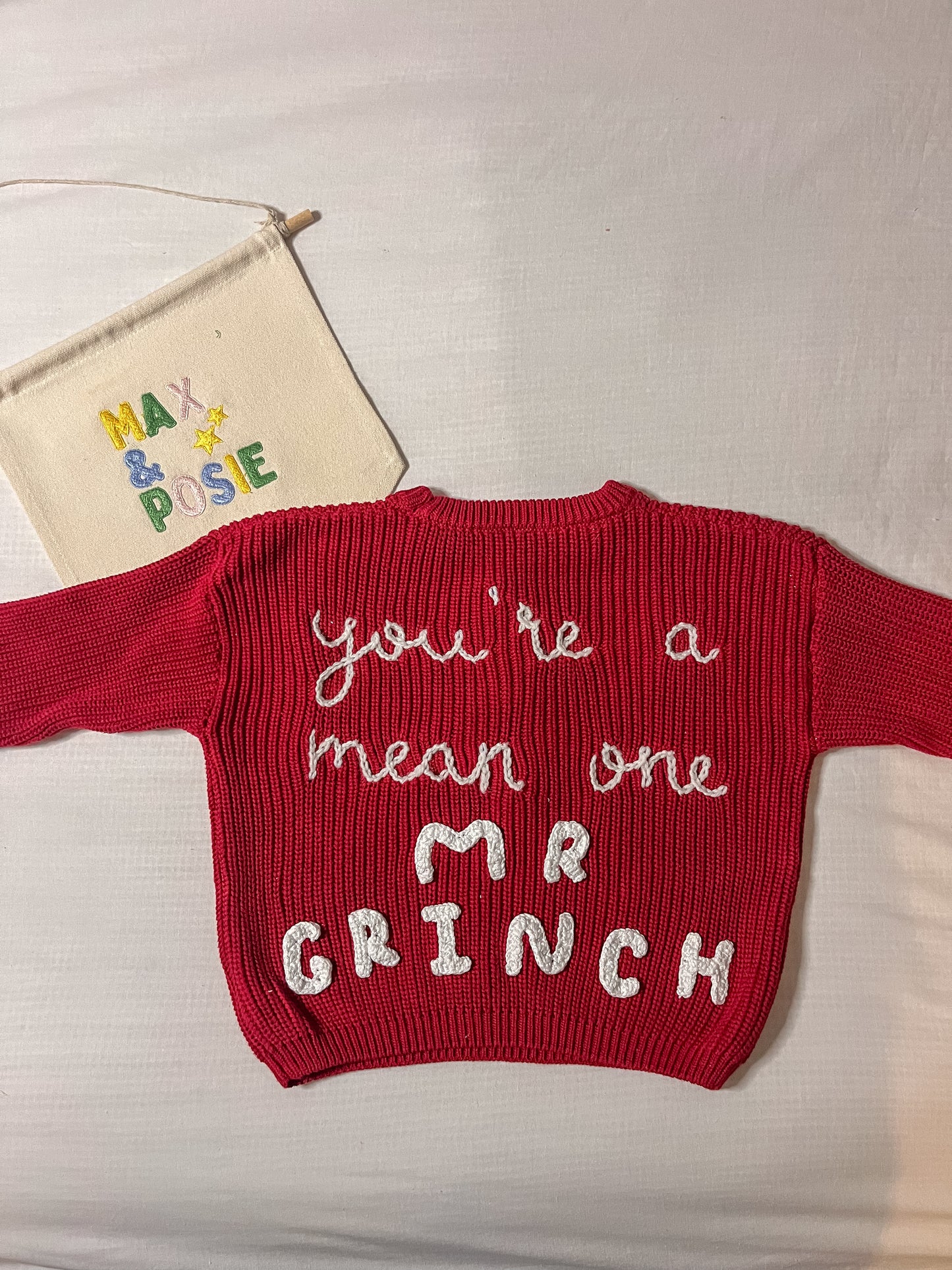 Mr Grinch Knit 2-3 Years