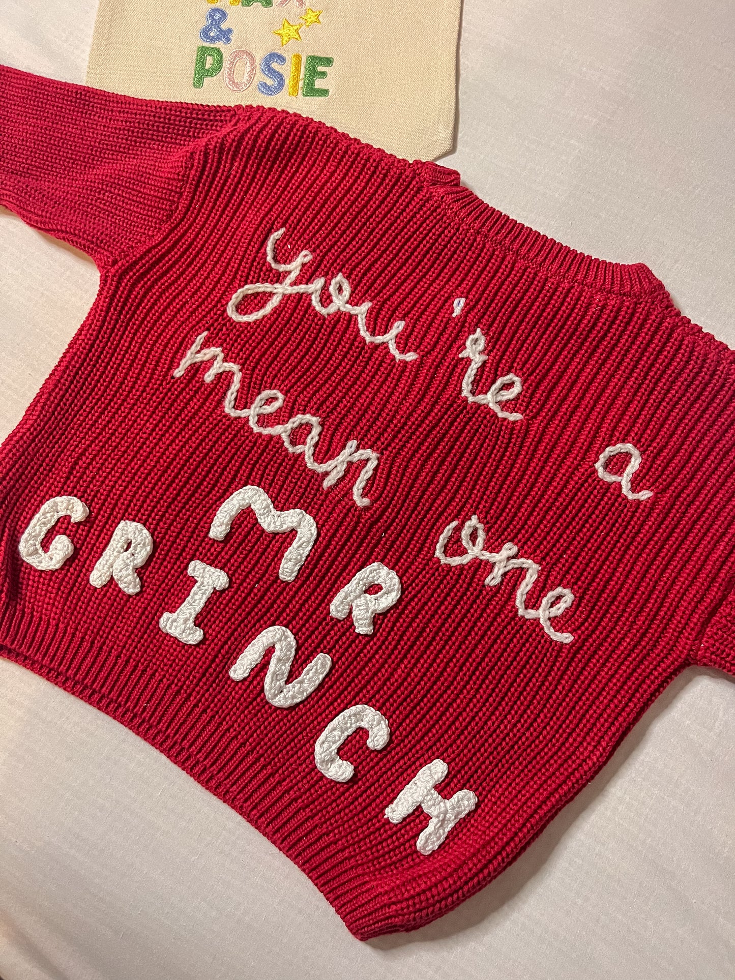 Mr Grinch Knit 2-3 Years