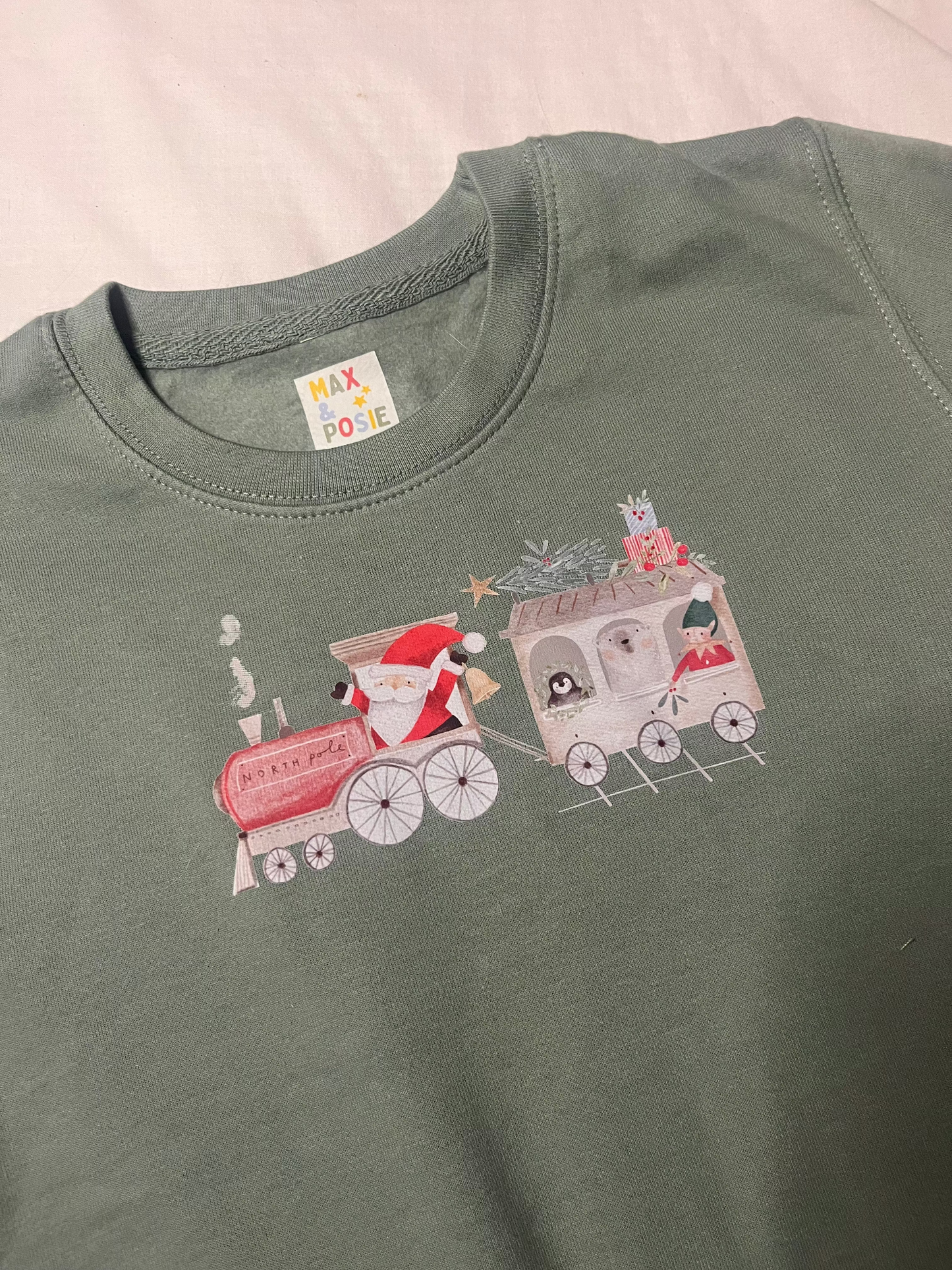 Christmas Train Sweatshirt
