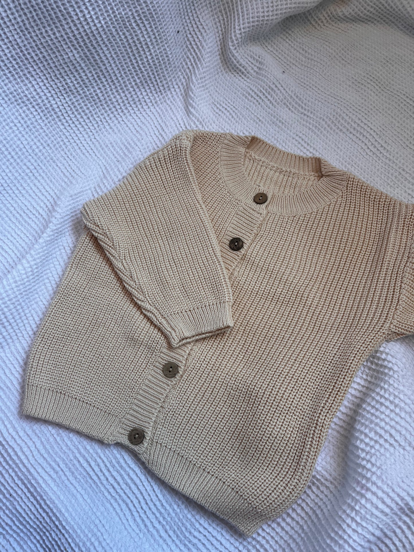 Chunky Cotton Cardigan