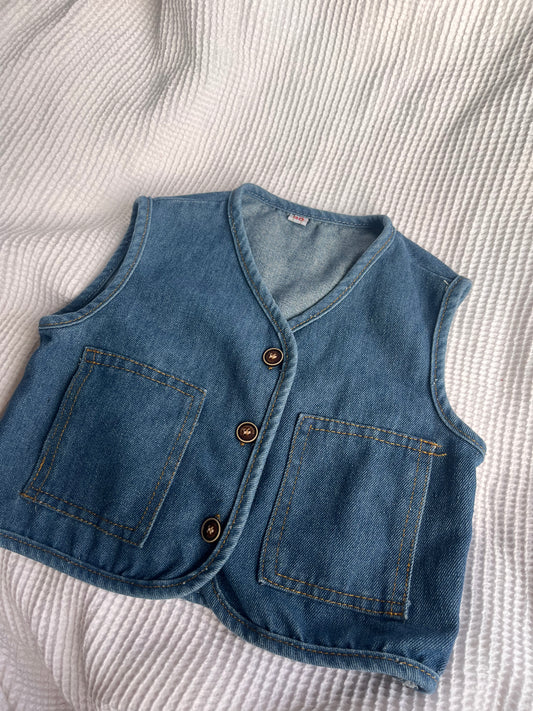 Denim Gilet