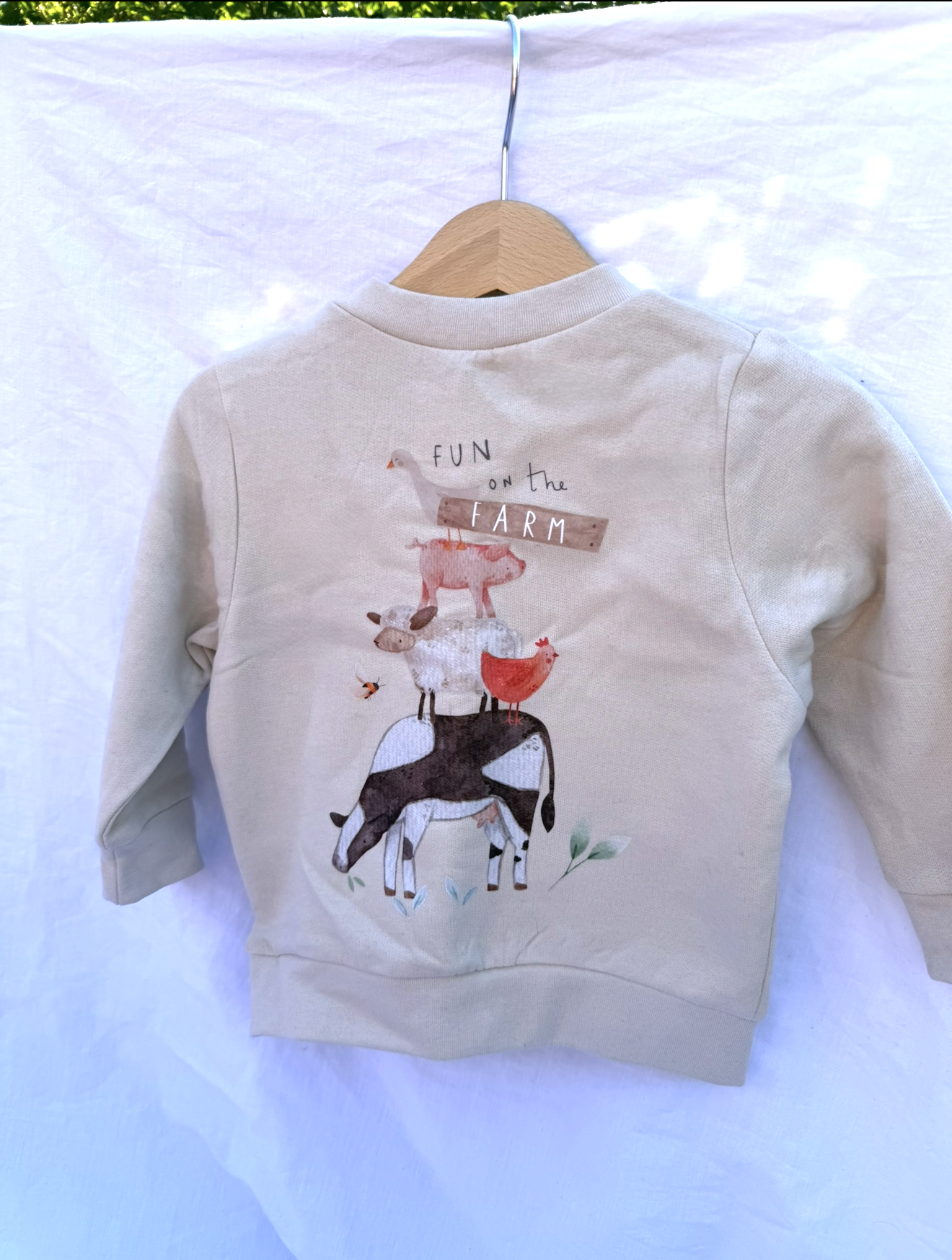 Casual Sweatshirt - Farm Animals