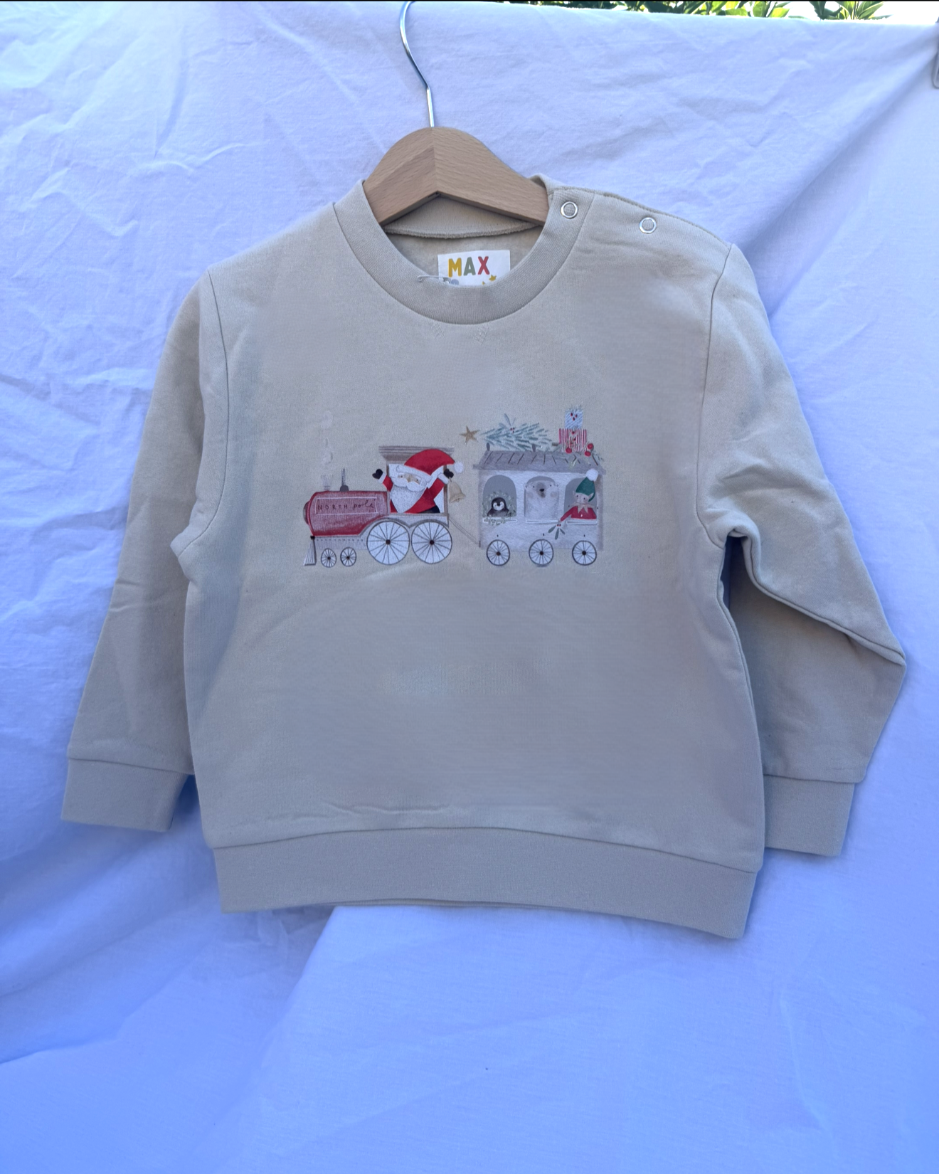 Casual Sweatshirt - Christmas Train