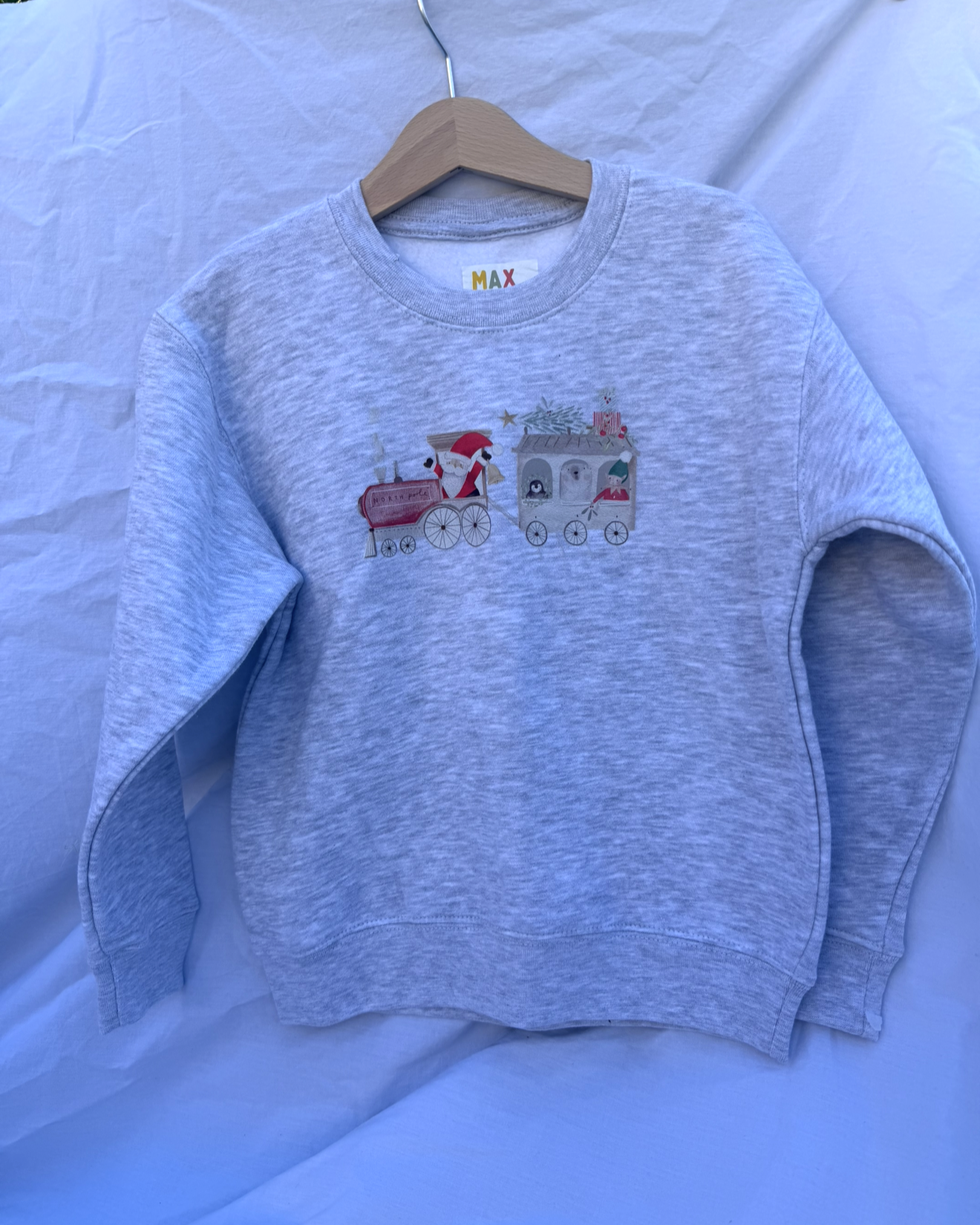 Casual Sweatshirt - Christmas Train