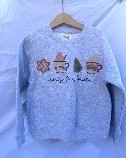 Casual Sweatshirt - Treats For Santa
