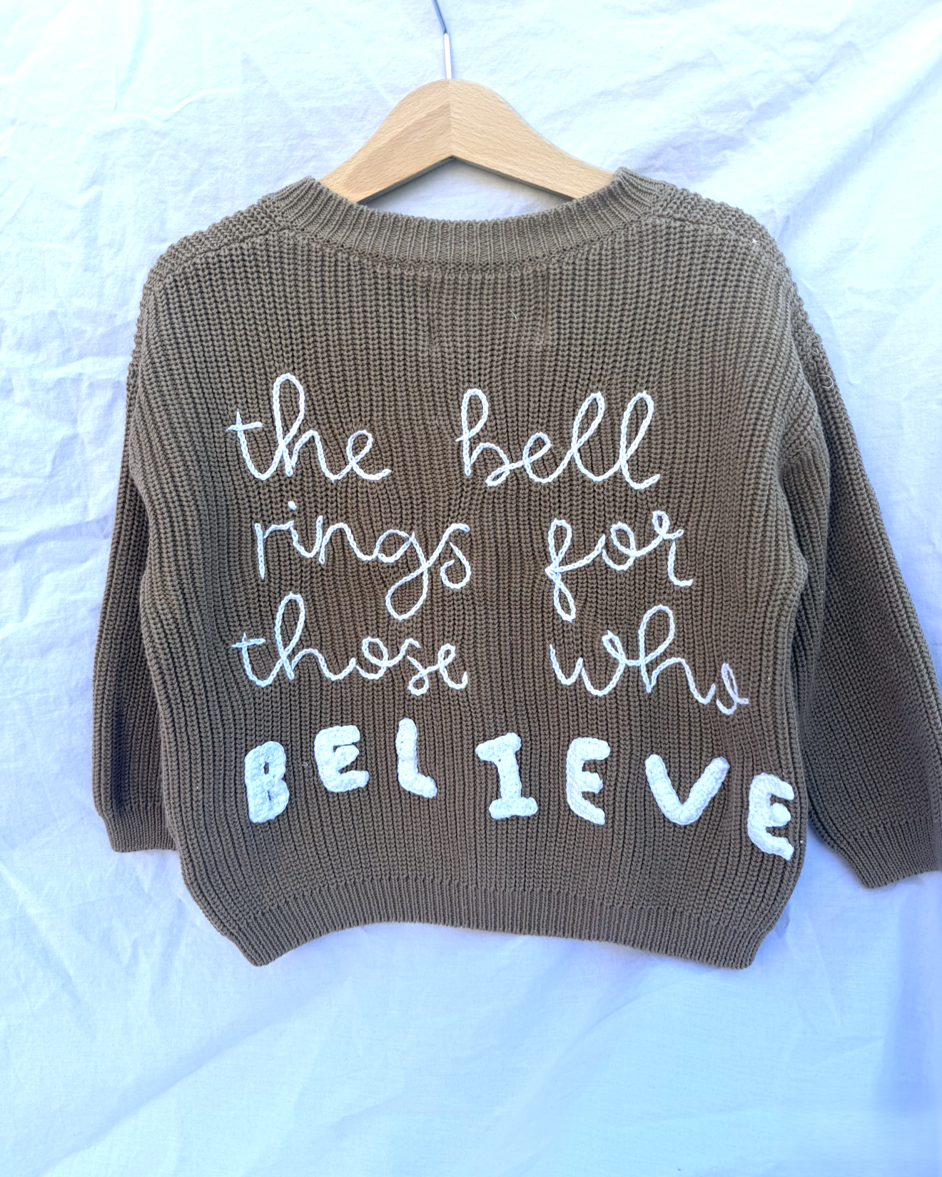 Crochet Knit - Believe (2-3Y)