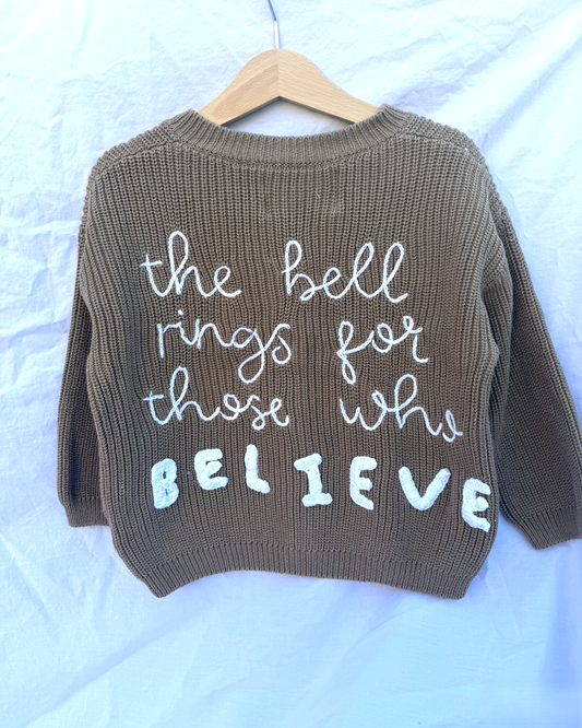 Crochet Knit - Believe (2-3Y)