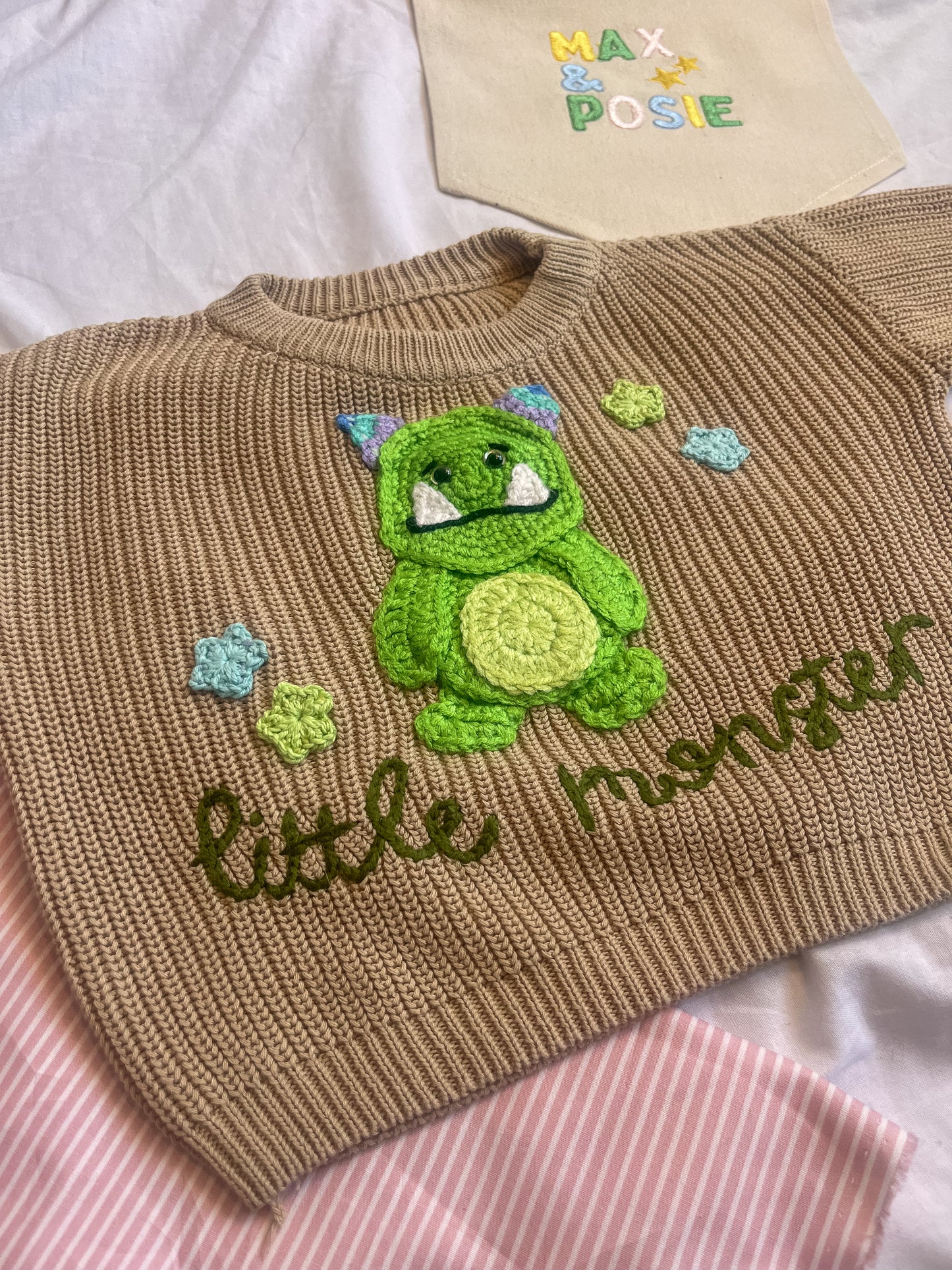 Little Monster Knit 9-12M