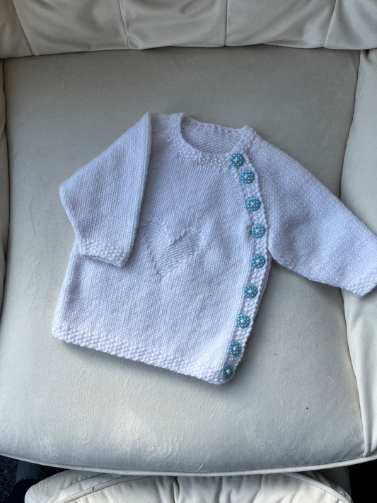 0-3 Months Hand Knitted Jumper