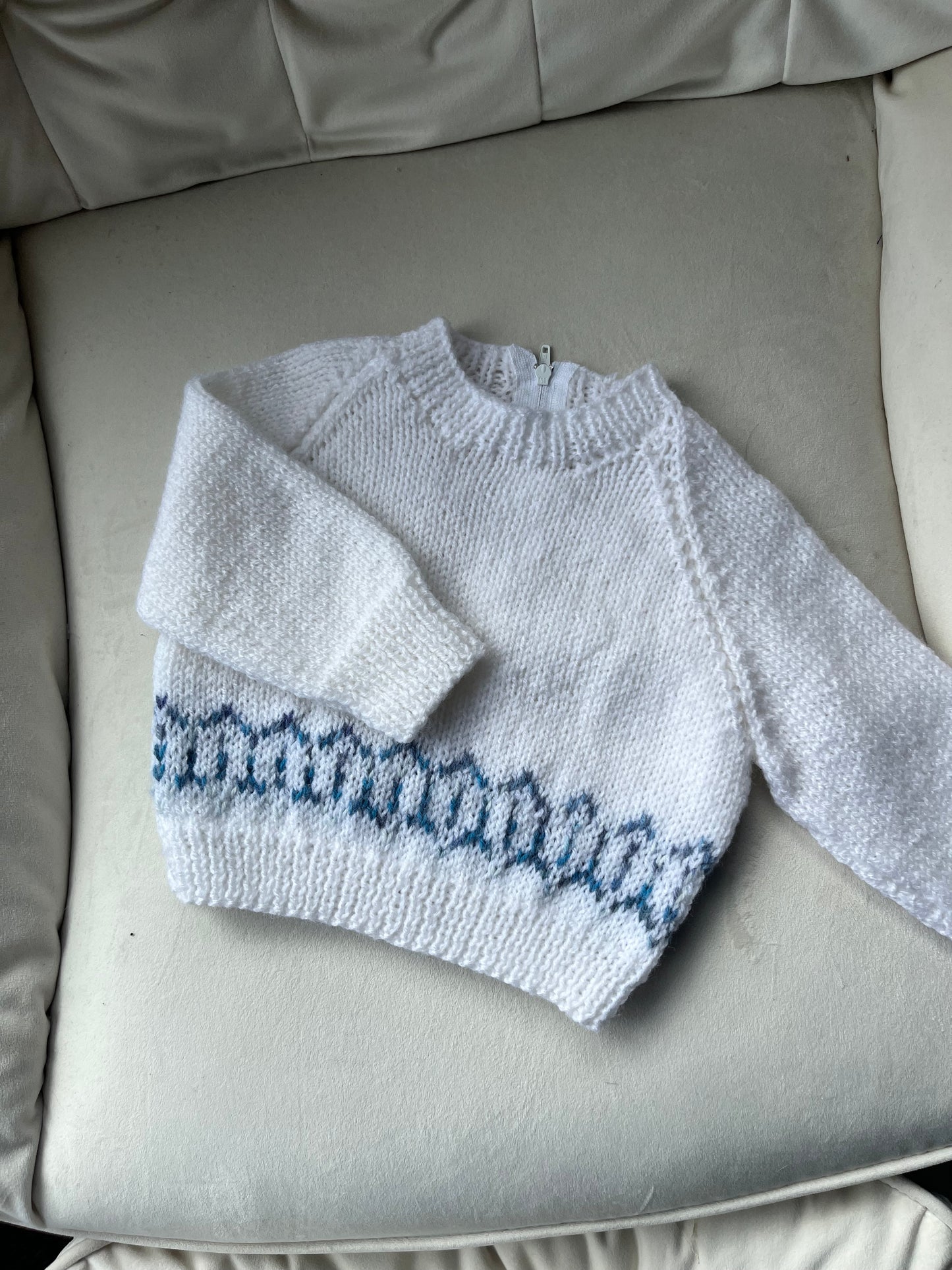 6-9 Months Hand Knitted Jumper