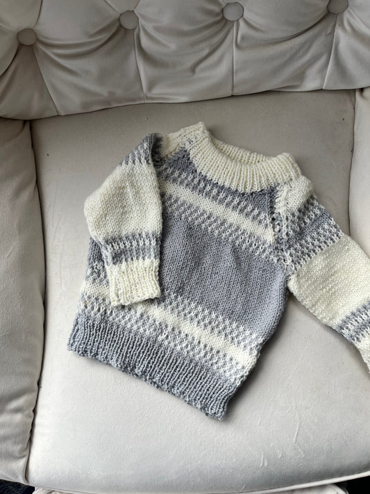 6-9 Months Hand Knitted Jumper